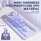 Multifunctional Foldable Pilates Reformer with Timer,Pilates Refomer Machine for Home Core Fitness